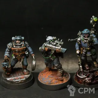 Описание картинки Spectre Squad Kill Team талларнцев от Второлесозаводчане по цене 3 000руб | Свободный Рынок Миниатюр - СРМ
