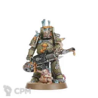 Описание картинки Plague Marine Heavy gunner (оригинал) от Дауран по цене 100руб | Свободный Рынок Миниатюр - СРМ