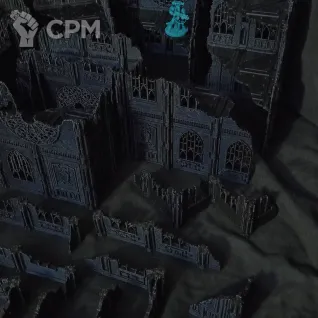 Описание картинки Руины: Gothic (большой набор - 11edt. wtc) от SFTerrain по цене 100руб | Свободный Рынок Миниатюр - СРМ