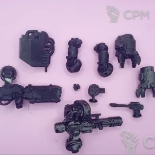 Описание картинки Redemptor Dreadnought от Гусь-Печатный по цене 100руб | Свободный Рынок Миниатюр - СРМ