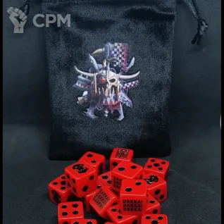 Описание картинки Ork Dice Кубы Орков от Fle94 по цене 2 800руб | Свободный Рынок Миниатюр - СРМ
