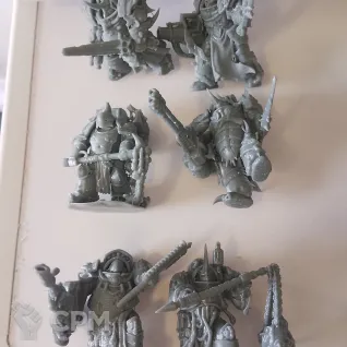 Описание картинки Blightlord Terminators от Zanoza по цене 100руб | Свободный Рынок Миниатюр - СРМ