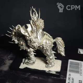 Описание картинки Chaos Lord on daemonic mount от Yarly по цене 500руб | Свободный Рынок Миниатюр - СРМ