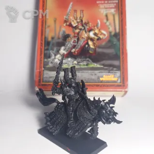 Описание картинки Lord of Khorne on daemonic mount от Yarly по цене 500руб | Свободный Рынок Миниатюр - СРМ