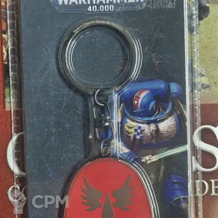 Описание картинки WARHAMMER 40K Blood Angels KEY CHAIN, Брелок Бладов от Trazyn's Collection по цене 100руб | Свободный Рынок Миниатюр - СРМ