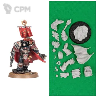 Описание картинки Претор катафракт Сынов Хоруса от Templar Forge по цене 100руб | Свободный Рынок Миниатюр - СРМ