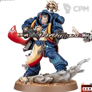 Описание картинки Warhammer 40000 Librarian, Vanguard Veterans от zloypelmenb по цене 100руб | Свободный Рынок Миниатюр - СРМ