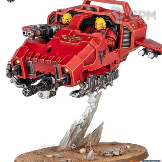 Описание картинки Armageddon Land Speeder от zloypelmenb по цене 100руб | Свободный Рынок Миниатюр - СРМ
