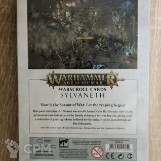 Описание картинки WARSCROLL CARDS SYLVANETH от Trazyn's Collection по цене 100руб | Свободный Рынок Миниатюр - СРМ