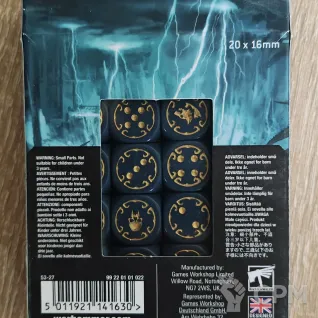 Описание картинки Space Wolves Dice от Trazyn's Collection по цене 100руб | Свободный Рынок Миниатюр - СРМ