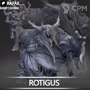 Описание картинки Rotigus с базой от PlasticShop по цене 600руб | Свободный Рынок Миниатюр - СРМ