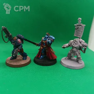 Описание картинки Интерцессоры, Педро, либр, лейтенант от Templar Forge по цене 100руб | Свободный Рынок Миниатюр - СРМ