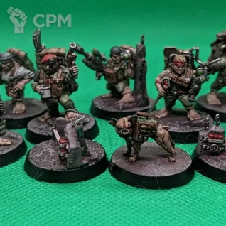 Описание картинки Ratlings Kill Team от Templar Forge по цене 100руб | Свободный Рынок Миниатюр - СРМ