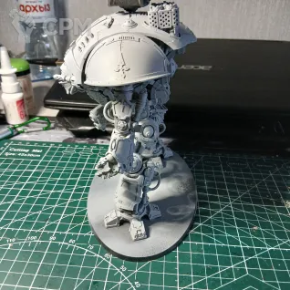 Описание картинки Knight questoris от Magos Alpharius01010 по цене 500руб | Свободный Рынок Миниатюр - СРМ