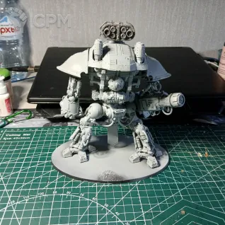 Описание картинки Knight questoris от Magos Alpharius01010 по цене 500руб | Свободный Рынок Миниатюр - СРМ
