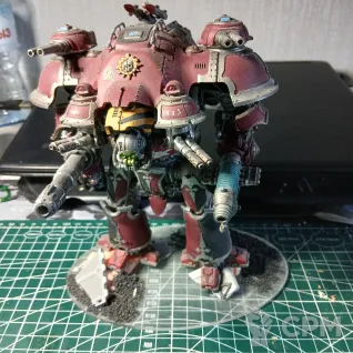 Описание картинки Knight Dominus Castellan от Magos Alpharius01010 по цене 500руб | Свободный Рынок Миниатюр - СРМ