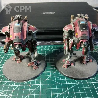 Описание картинки Armigers warglaives от Magos Alpharius01010 по цене 500руб | Свободный Рынок Миниатюр - СРМ