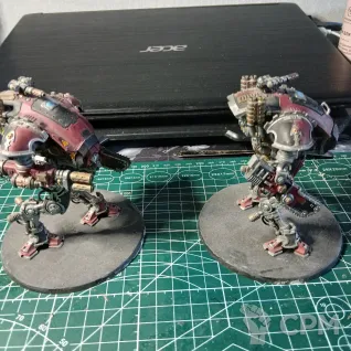Описание картинки Armigers warglaives от Magos Alpharius01010 по цене 500руб | Свободный Рынок Миниатюр - СРМ