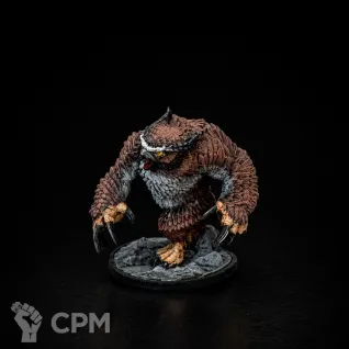 Описание картинки Owlbear, медвесыч, совмед от yastr3b по цене 100руб | Свободный Рынок Миниатюр - СРМ
