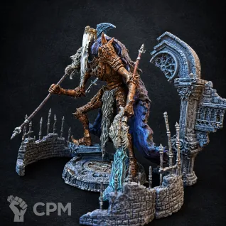 Описание картинки The Faceless King покрашенная dnd фигурка от yastr3b по цене 100руб | Свободный Рынок Миниатюр - СРМ