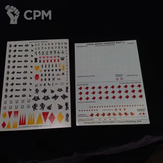 Описание картинки Space wolves decals декали космических волков от Pickelhelm studio по цене 100руб | Свободный Рынок Миниатюр - СРМ