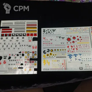 Описание картинки Декали орков orks decals от Pickelhelm studio по цене 100руб | Свободный Рынок Миниатюр - СРМ