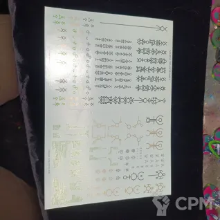 Описание картинки #2 декали некрон decals necron от Pickelhelm studio по цене 100руб | Свободный Рынок Миниатюр - СРМ