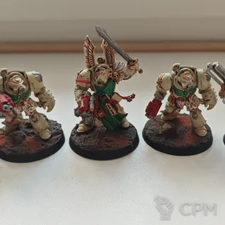Описание картинки Warhammer 40K Dark Angels Deathwing Terminators от  по цене 500руб | Свободный Рынок Миниатюр - СРМ