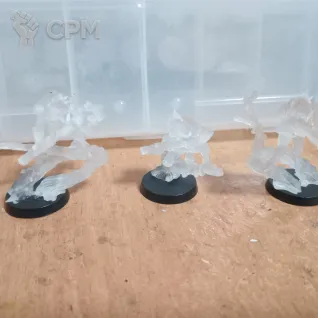 Описание картинки Sci-fi хамелионы от Dungeons Workshop по цене 100руб | Свободный Рынок Миниатюр - СРМ