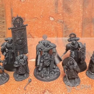 Описание картинки Captain Titus and The Wardens of Ultramar от oxmc по цене 100руб | Свободный Рынок Миниатюр - СРМ