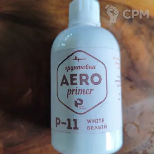 Описание картинки Акриловый грунт Pacific88 Aero primer P-11 White от Selena по цене 990руб | Свободный Рынок Миниатюр - СРМ