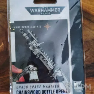Описание картинки CSM Chainsword bottle opener от Selena по цене 2 200руб | Свободный Рынок Миниатюр - СРМ
