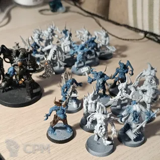 Описание картинки 20 pox walkers и кастомный герой ДГ от Laggerator по цене 100руб | Свободный Рынок Миниатюр - СРМ