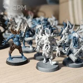 Описание картинки 20 pox walkers и кастомный герой ДГ от Laggerator по цене 100руб | Свободный Рынок Миниатюр - СРМ