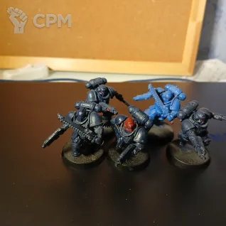 Описание картинки Assault intercessors от evgaerofeev по цене 300руб | Свободный Рынок Миниатюр - СРМ