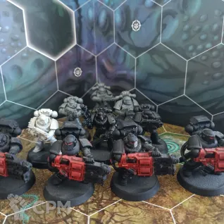 Описание картинки Devastator Squad от GUNBURGER по цене 650руб | Свободный Рынок Миниатюр - СРМ