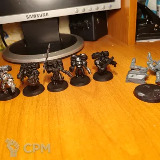 Описание картинки Кайваан Шрайк миниатюр Космодесанта (Space Marines / Raven Guard) от Gimliman по цене 2 000руб | Свободный Рынок Миниатюр - СРМ