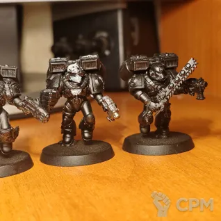 Описание картинки Кайваан Шрайк миниатюр Космодесанта (Space Marines / Raven Guard) от Gimliman по цене 2 000руб | Свободный Рынок Миниатюр - СРМ