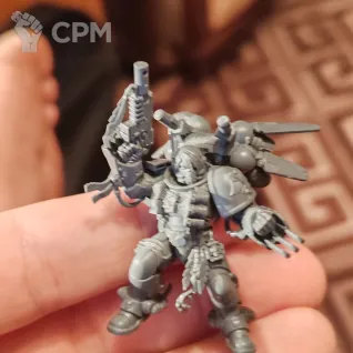 Описание картинки Кайваан Шрайк миниатюр Космодесанта (Space Marines / Raven Guard) от Gimliman по цене 2 000руб | Свободный Рынок Миниатюр - СРМ