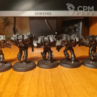 Описание картинки Кайваан Шрайк миниатюр Космодесанта (Space Marines / Raven Guard) от Gimliman по цене 2 000руб | Свободный Рынок Миниатюр - СРМ