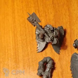 Описание картинки Blood Angels Sanguinary Guard (3 модели, частично собраны / под конверсии) от Gimliman по цене 1 500руб | Свободный Рынок Миниатюр - СРМ