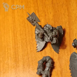 Описание картинки Оригинальные Blood Angels Sanguinary Guard от Gimliman по цене 1 500руб | Свободный Рынок Миниатюр - СРМ