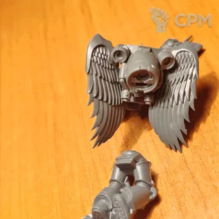 Описание картинки Blood Angels Sanguinary Guard (3 модели, частично собраны / под конверсии) от Gimliman по цене 1 500руб | Свободный Рынок Миниатюр - СРМ