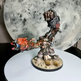 Описание картинки Bruzgod Ork Warboss от LeoSalty по цене 100руб | Свободный Рынок Миниатюр - СРМ
