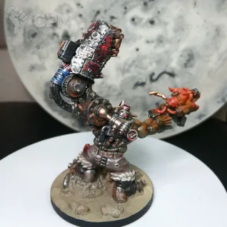 Описание картинки Bruzgod Ork Warboss от LeoSalty по цене 100руб | Свободный Рынок Миниатюр - СРМ