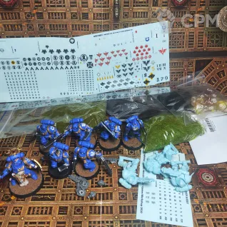 Описание картинки Assault Intercessors и Primaris Lieutenant от WAHAlover по цене 2 000руб | Свободный Рынок Миниатюр - СРМ