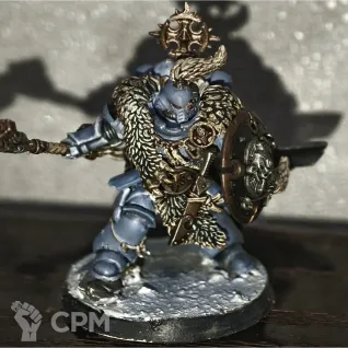 Описание картинки Wolf Guard Battle Leader оригинал от 5lKnite  по цене 500руб | Свободный Рынок Миниатюр - СРМ