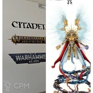 Описание картинки Celestant-Prime, Hammer of Sigmar от  по цене 5 000руб | Свободный Рынок Миниатюр - СРМ