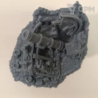 Описание картинки Разрушенная обсерватория от 3d_Bear по цене 100руб | Свободный Рынок Миниатюр - СРМ