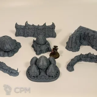 Описание картинки Террейн тиранид от 3d_Bear по цене 500руб | Свободный Рынок Миниатюр - СРМ